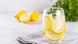 Hydrate with Lemon water