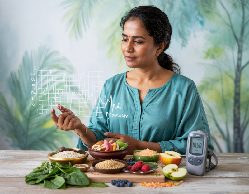 Diabetes diet plan by certified dietitian Dt. Sarika Tyagi