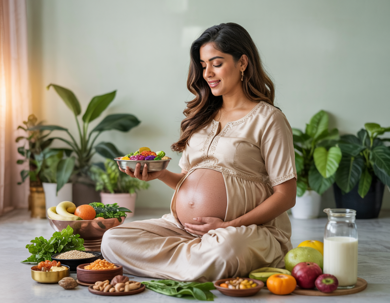 Pregnancy diet plan guided by expert dietitian Dt. Sarika Tyagi