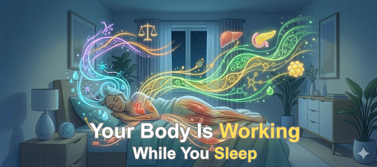 Sleep and Metabolic Health: The Quiet Work Your Body Does at Night