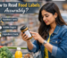 How to Read Food Labels Accurately